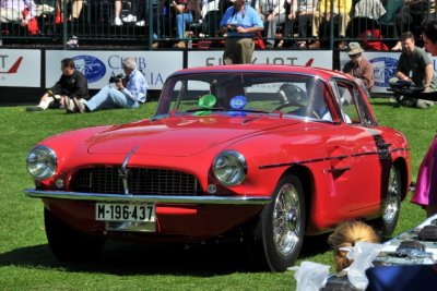 1958 Pegaso Z-103 Touring Berlinetta, Richard Kocka, Redding, CT, Best in Class - Sports and GT Cars 1958-1962 (0707)