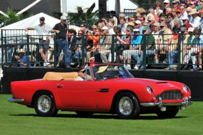 1964 Aston Martin DB5 Conv., Randall & Kathleen Poliner, Merritt Island, FL, Best in Class - Sports & GT Cars 1963-1974 (0726)