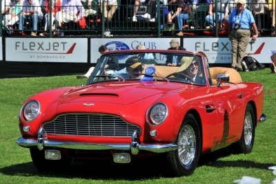 1964 Aston Martin DB5 Conv., Randall & Kathleen Poliner, Merritt Island, FL, Best in Class - Sports & GT Cars 1963-1974 (0729)