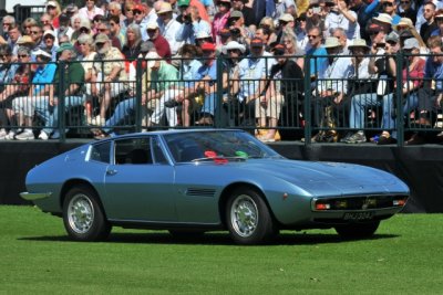1971 Maserati Ghibli SS, Bill Scheffler & Ann Sheffer, Westport, CT, Amelia Award - Sports & GT Cars 1963-1974 (0735)