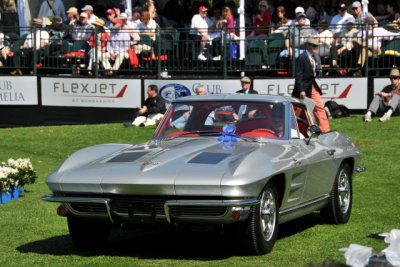 1963 Chevrolet Corvette Z06 Big Tank, Irwin Kroiz, Ambler, PA, Best in Class - Corvette Sting Ray (0792)