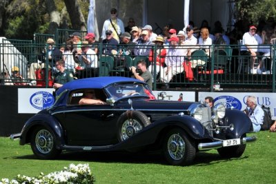 1937 Mercedes-Benz 540K Cabriolet A, OFF Bros., Bill Johnston & Ron Elenbaas, Amelia Award - Mercedes-Benz Supercharged (0828)