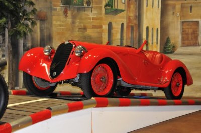 This particular 1937 Alfa Romeo 8C 2900A came in second in the 1937 Mille Miglia. Fred Simeone (3055)