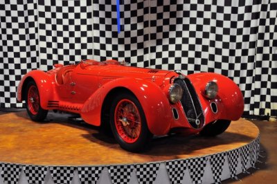 1938 Alfa Romeo 8C 2900B MM. This particular car won the 1938 Mille Miglia; Ralph Lauren's 8C finished 2nd. Fred Simeone (3080)