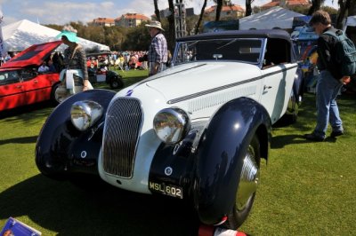 1938 Talbot-Darracq T23 Drop Head Coupe, Linda & Paul Gould, Pawling, NY (0582)