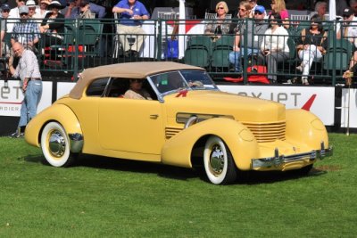 1937 Cord 812 Phaeton, John & Claudia Southard, Hibernia, NJ, Amelia Award - American Classic 1935-1948 (1287)