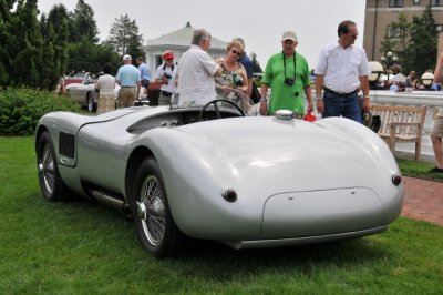 1953 Jaguar C-Type Roadster, Simeone Foundation Museum, Philadelphia, Pennsylvania (3162)