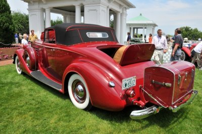 1937 Packard Twelve 1507 Coupe Roadster, Jim Murphy, Walpole, New Hampshire (3264)