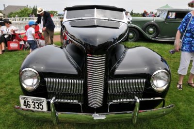 1940 Nash Ambassador Eight Special Cabriolet, Reggie & Cindi Nash, Richmond, Virginia (3388)