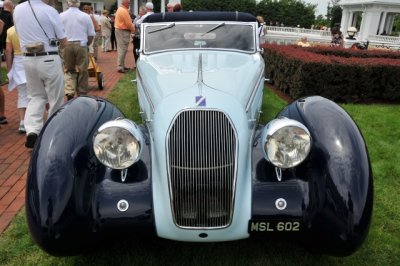 1938 Talbot Darracq T23 Short Chassis Cabriolet by Figoni & Falaschi, Paul Gould, New York, NY (3453)