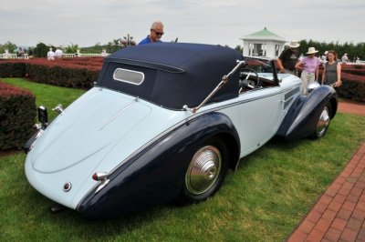 1938 Talbot Darracq T23 Short Chassis Cabriolet by Figoni & Falaschi, Paul Gould, New York, NY (3465)