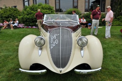 1938 Steyr 220 Roadster by Glaser, Peter T. Boyle, Oil City, Pennsylvania (3562)