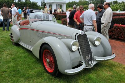 1938 Alfa Romeo 8C-2900B Spider by Touring, Robert & Sandra Bahre, Oxford, Maine (3598)