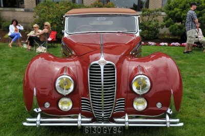 1948 Delahaye 135M Drophead Coupe by Figoni & Falaschi, JWR Automobile Museum, Frackville, Pennsylvania (3624)