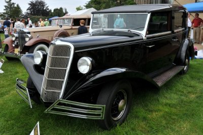 1935 Brewster Town Car on Ford chassis, AACA Museum, Hershey, Pennsylvania (3707)