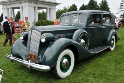1937 Packard Super Eight Formal Sedan, Tom Scheffner, Kunkletown, Pennsylvania (3718)