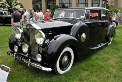 1946 Rolls-Royce Silver Wraith Saloon Limousine by Freestone & Webb, Rolls-Royce Foundation, Mechanicsburg, Pennsylvania (3758)