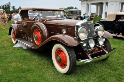 1931 Cadillac V16 Roadster by Fleetwood, Calvin High, Willow Street, Pennsylvania (3822)