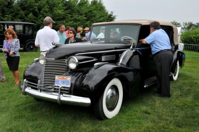 1940 Cadillac 75 Town Landaulet by Derham, William E. Swigart Jr. Automobile Museum, Huntingdon, Pennsylvania (3914)