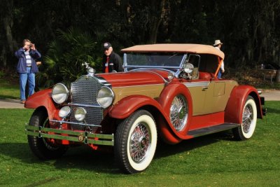 1929 Packard Custom Eight 640 Runabout, Gale & Henry Petronis, Royal Oak, MD, and Orlando, FL (9367)