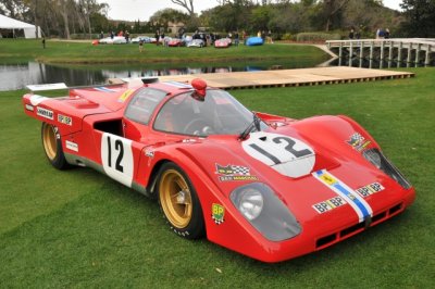 1971 Ferrari 512M raced by Sam Posey, now owned by the Lawrence Auriana Collection, Greenwich, Connecticut (9684)
