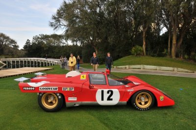 1971 Ferrari 512M raced by Sam Posey, now owned by the Lawrence Auriana Collection, Greenwich, Connecticut (9690)