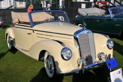 1952 Mercedes-Benz 220 Cabriolet A, Peter & Pam Hemken, West Des Moines, Iowa (0062)