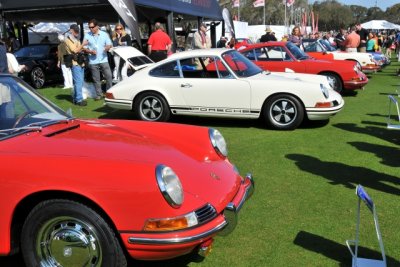 Road-going Porsche 911s from the mid-1960s to the present mark 911's 50th anniversary (0437)