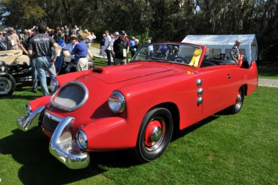 1957 Spohn Convertible, Ralph Marano & Wayne Carini of Westfield, NJ, and Portland, CT, respectively (0536)