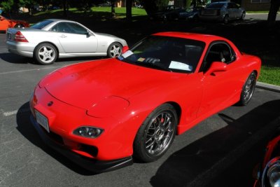 1990s Mazda RX-7 with V8 from a C5 Corvette, Great Falls C&C (8240)