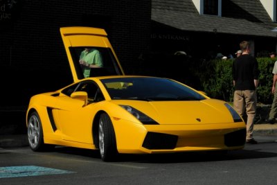 Lamborghini Gallardo at Great Falls Cars & Coffee in Virginia (7923)