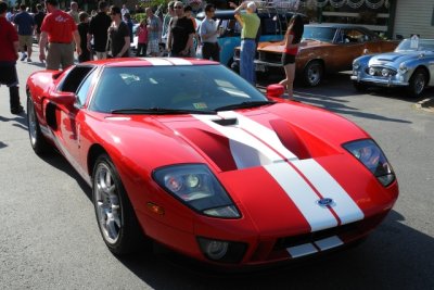 2005 or 2006 Ford GT at Great Falls Cars & Coffee in Virginia (7858)