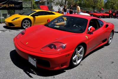 2000 Ferrari 360 Modena at Radcliffe Motorcar Company's Vintage Ferrari Event in Reisterstown, Maryland (2478)
