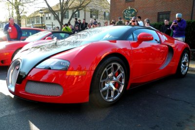 Bugatti Veyron at Great Falls Cars & Coffee in Virginia (7150)