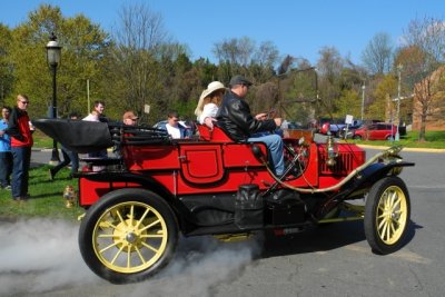 1910 Stanley Steamer at Great Falls Cars & Coffee in Virginia (7361)