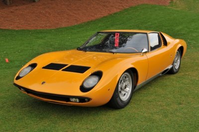 1966 Lamborghini Miura P400, oldest Miura in existence, J.W. (John) Marriott III, Potomac, Maryland (9882)