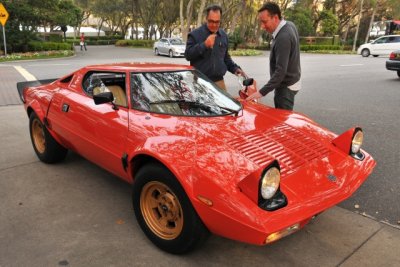 1970s Lancia Stratos at Amelia Island, Florida (9936)