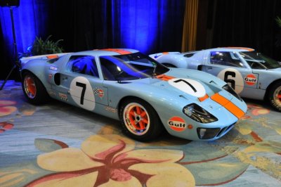 This 1968 Ford GT40 Mk I finished 3rd in the 1969 24 Hours of Le Mans. David Hobbs and Mike Hailwood nearly won with it. (9071)