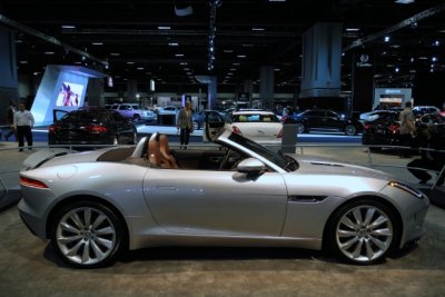 2014 Jaguar F-Type S V6, 2013 Washington Auto Show (5510)