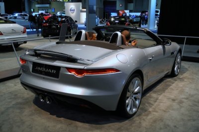 2014 Jaguar F-Type S V6, 2013 Washington Auto Show (5513)