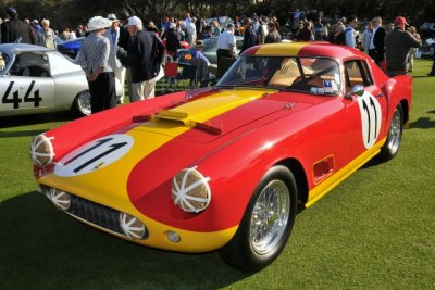 1959 Ferrari 250 GT Tour de France by Scaglietti, Charles Wegner, at 2013 Amelia Island Concours d'Elegance, Florida (0181)