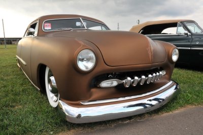 1951 Ford at Low-Light Photo Session of Rodder's Journal Revival in Baltimore, MD (4024)