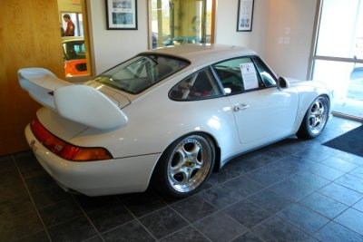 1998 Porsche 911 3.8 Cup, 1 of 127 produced, 1 of 15 in 1998, 2,952 miles, 14 races, 1st 11 times, 2nd twice, $399,000 (9487)
