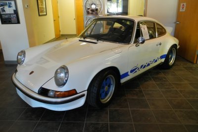 1973 Porsche 911 Carrera 2.7 RS; a similar model in same color was sold for $1.4 million in March 2014 Gooding auction (9501)