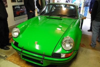 1973 Porsche 911 Carrera RSR Tribute, a backdated 1985 Carrera wide body, at third of 5 garage locations (9678)