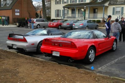 Acura NSXs, known as Hondas outside North America (0002)