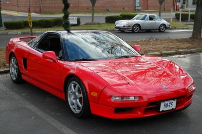 1992 Acura NSX, known as a Honda outside North America, at Great Falls Cars & Coffee in Virginia (0028)