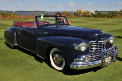 1948 Lincoln Continental V8 Convertible, Virginia & Peter Blond, London, England (4997)