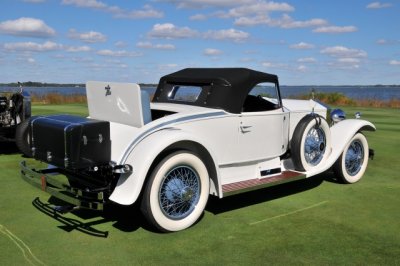 1927 Rolls-Royce Phantom I Playboy Roadster by Brewster, Jim & Marion Caldwell, Toms River, NJ (5020)