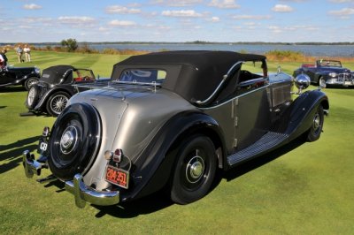1936 Rolls-Royce Phantom III Drophead Coupe by Freestone & Webb, Dick & Joyce McIninch, Nellysford, VA (5048)